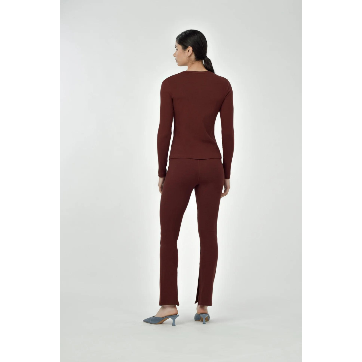 Paper Label Maya Top — Truffle - Public Mercantile