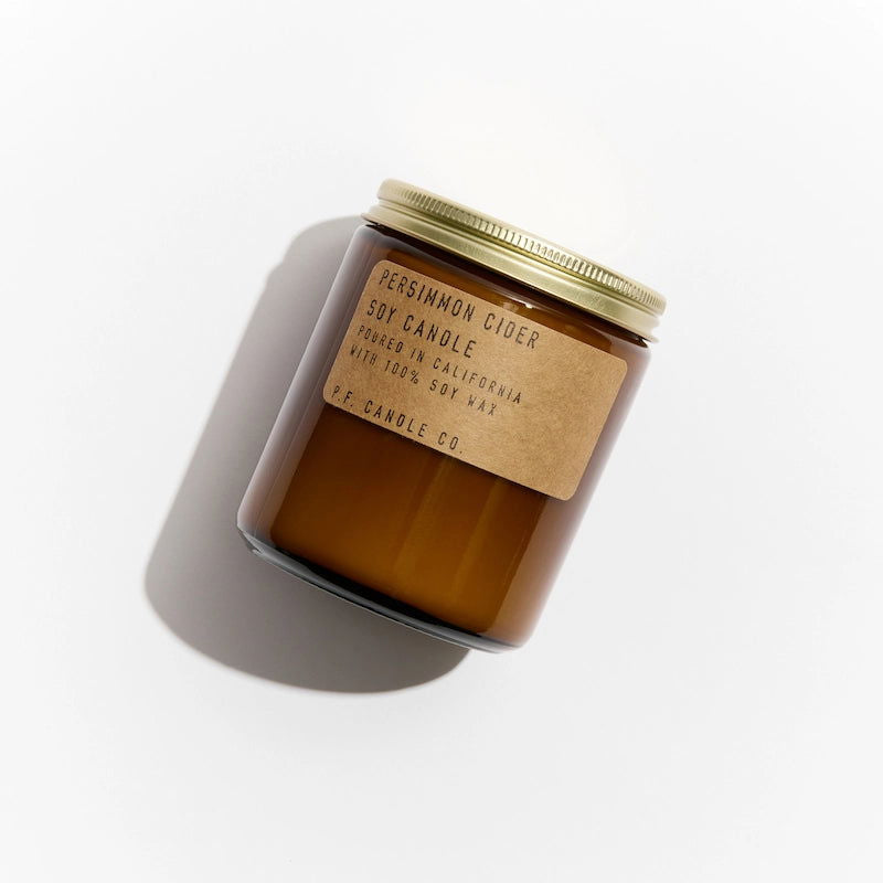 Persimmon Amber Candle — P.F. Candle - Public Mercantile