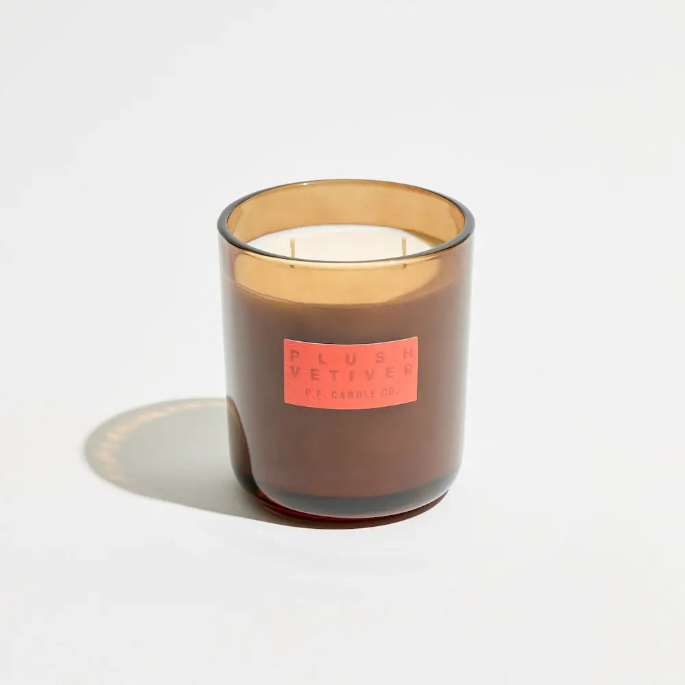 Plush Vetiver Hi-Fi Candle — P.F. Candle - Public Mercantile
