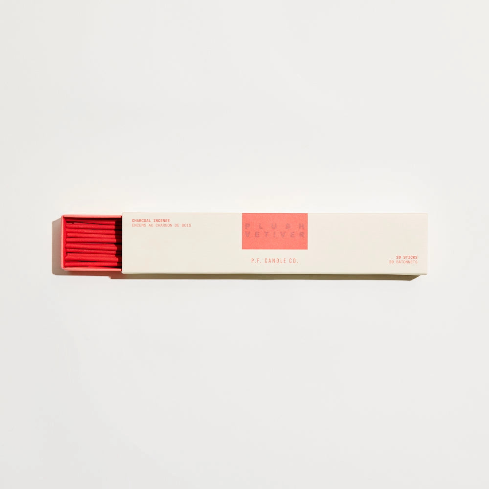 Plush Vetiver Hi-Fi Incense — P.F. Candle - Public Mercantile