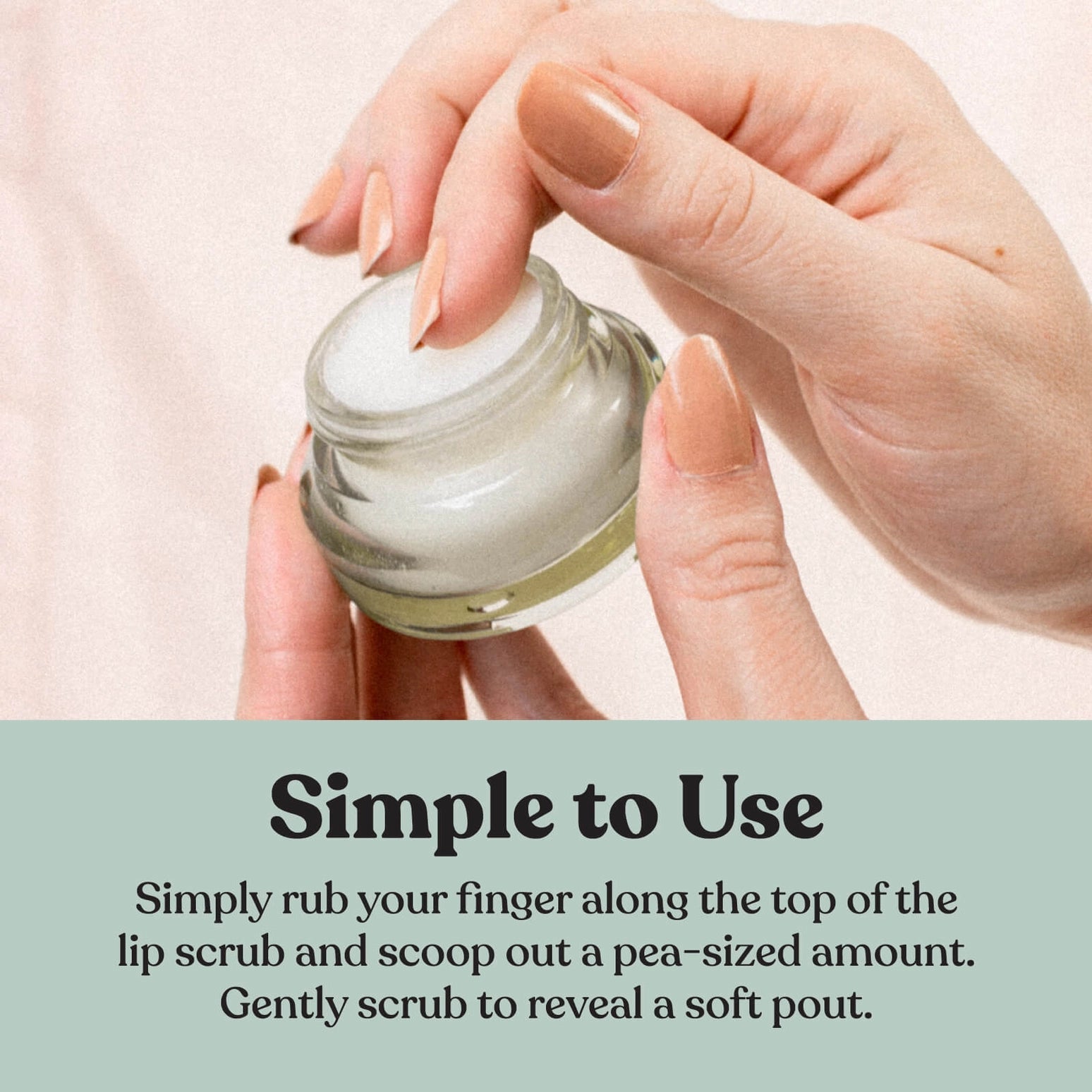 Poppy & Pout Lip Scrub - Pomegranate Peach - Public Mercantile
