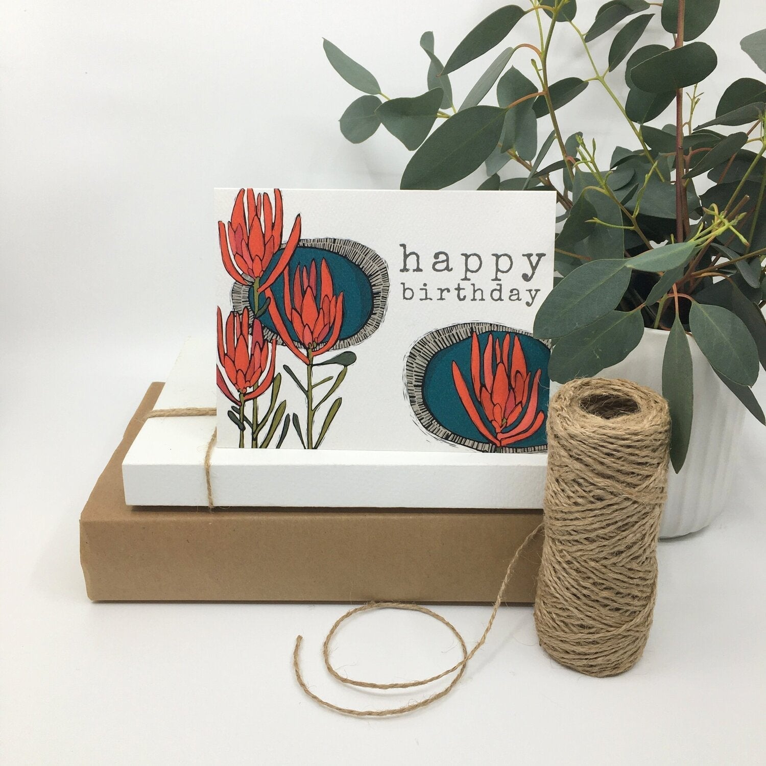 Pretty Protea - Birthday Card - Public Mercantile