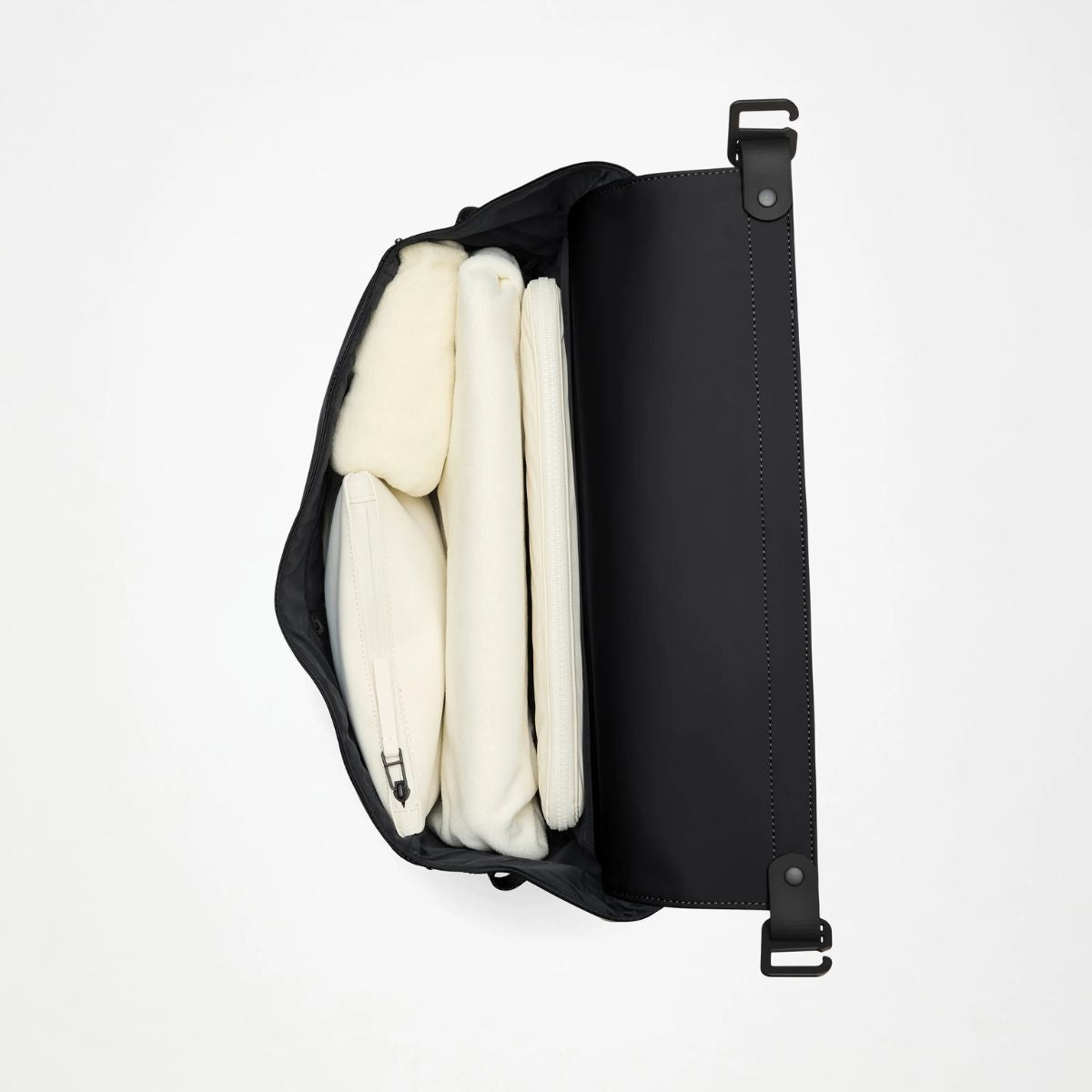 Rains OTG Messenger Bag — Black - Public Mercantile