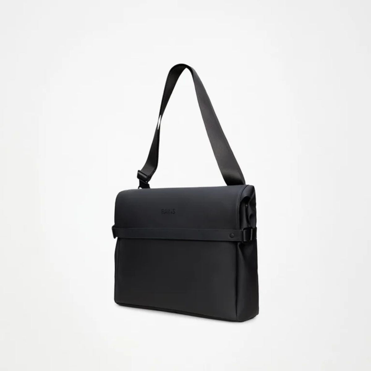 Rains OTG Messenger Bag — Black - Public Mercantile