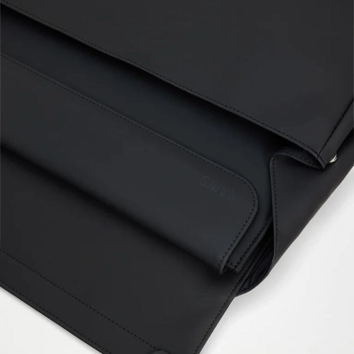 Rains OTG Messenger Bag — Black - Public Mercantile