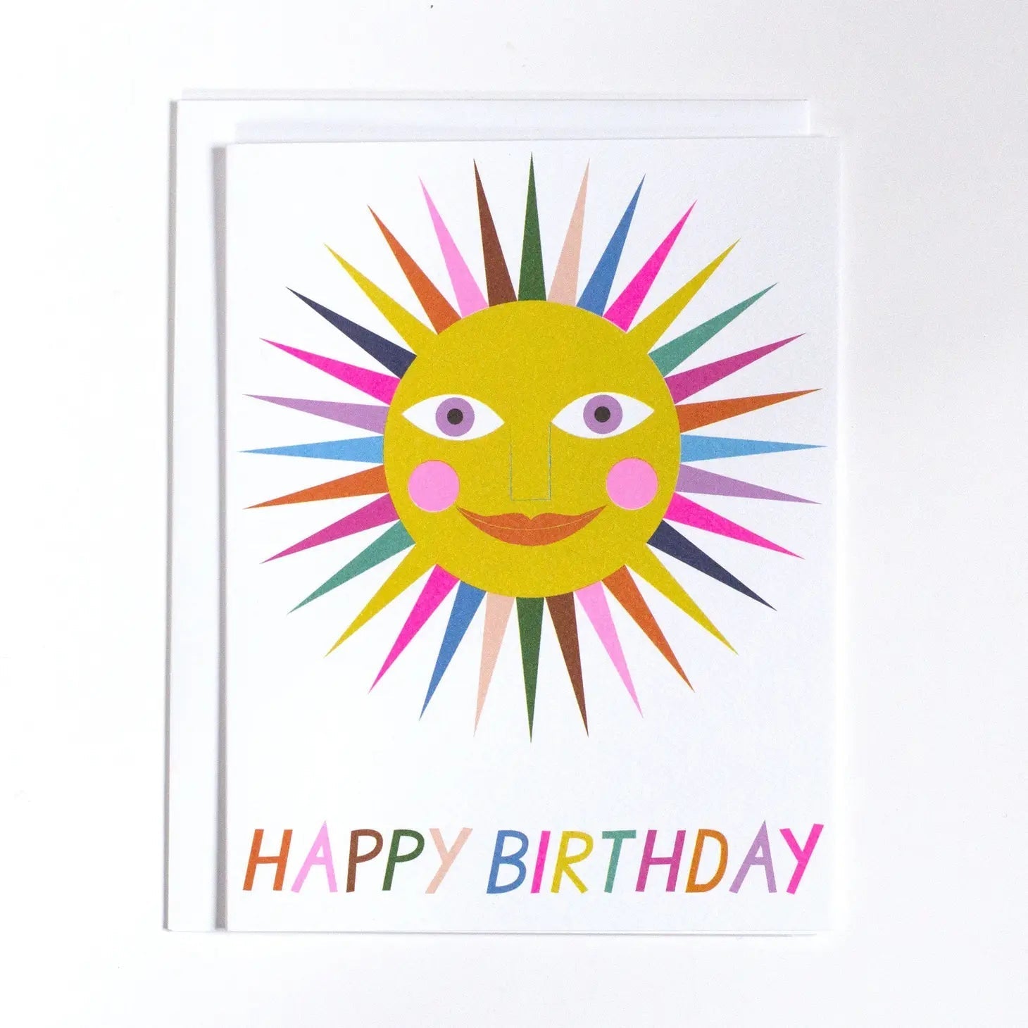 Rainbow Sun Birthday Card - Public Mercantile