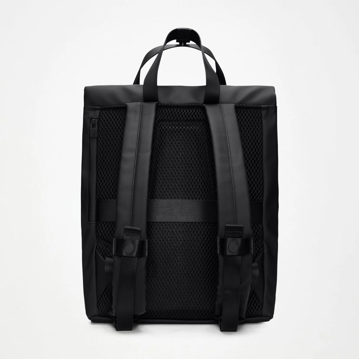 Rains 2 Way Tote Backpack — Black - Public Mercantile