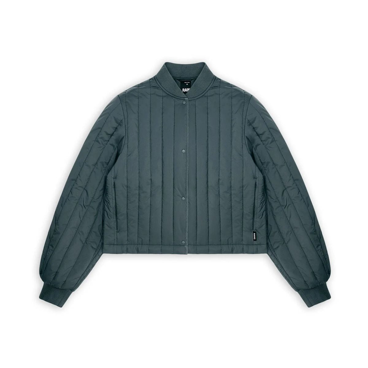 Blouson aviateur Rains Banja Liner pour femme — Noir