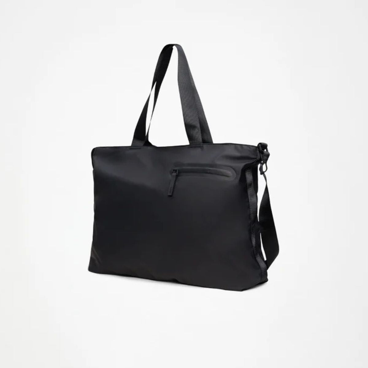 Rains Dash Messenger Tote Bag — Black - Public Mercantile