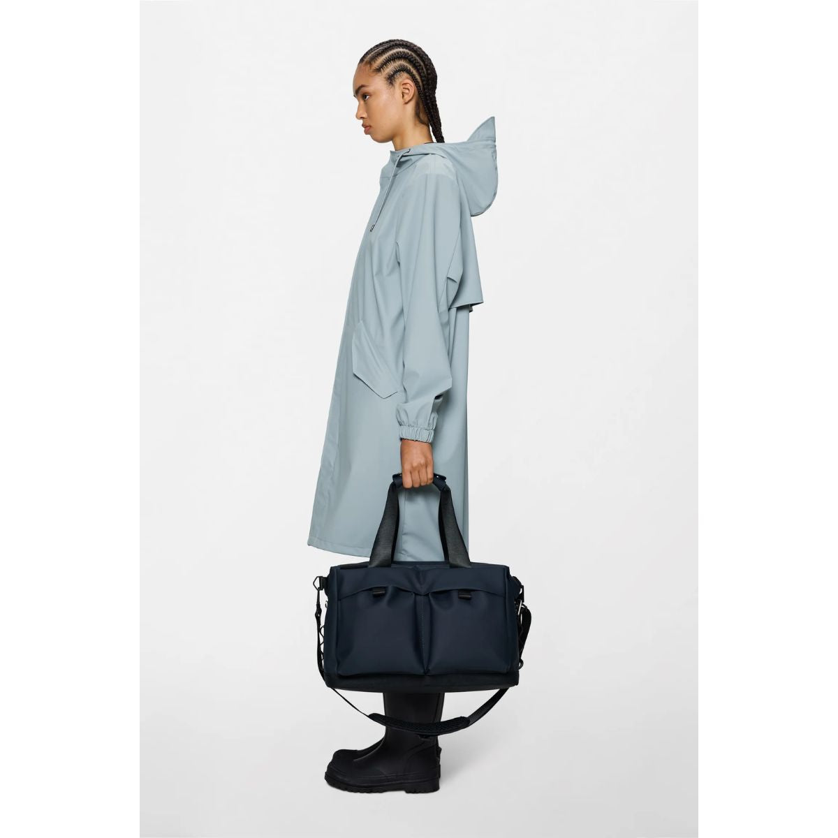 Rains Otaru Weekend Bag Small — Navy - Public Mercantile