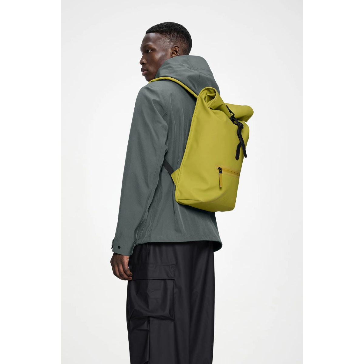 Rains Rolltop Rucksack — Glow