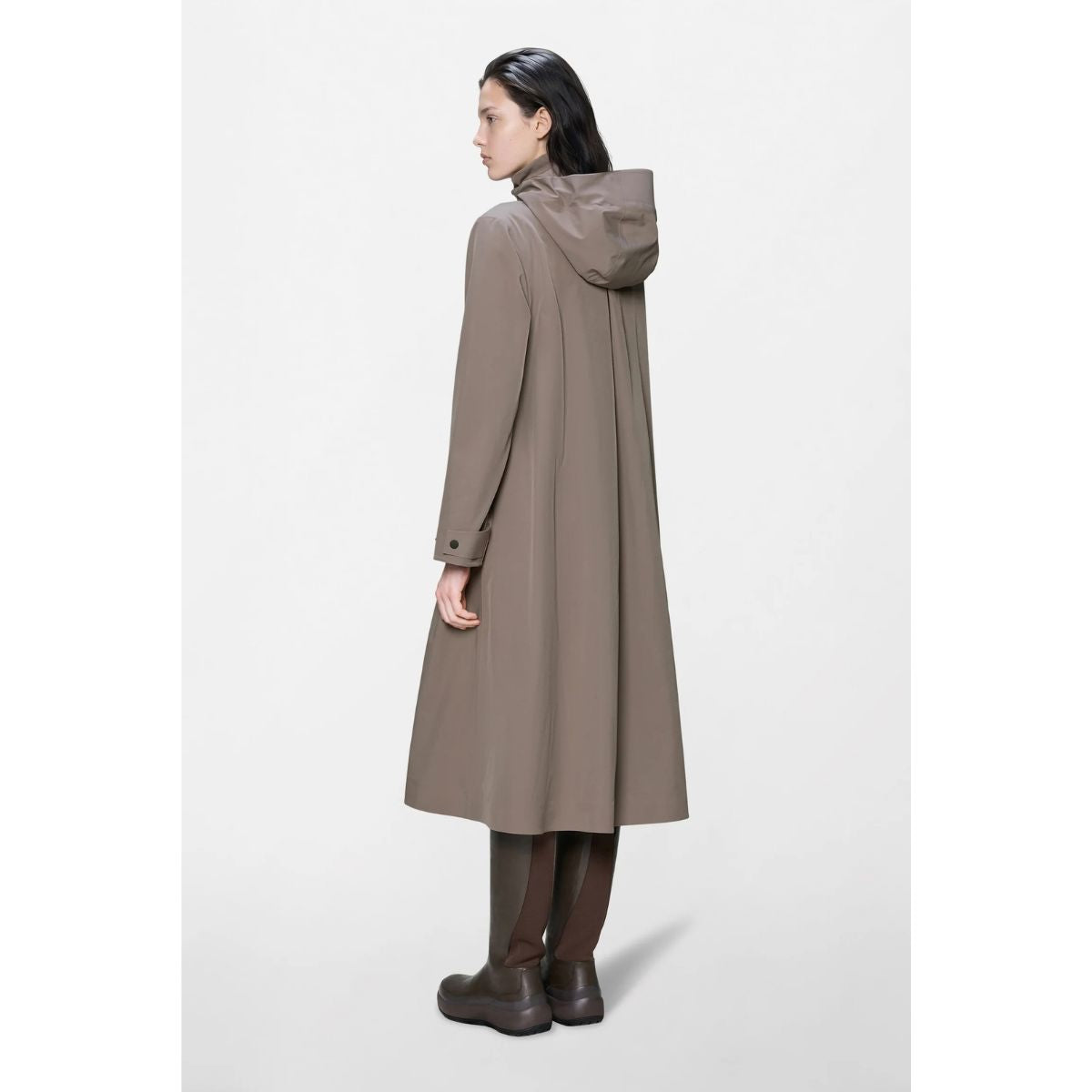 Rains Suva Softshell A-Line Jacket — Cinder - Public Mercantile
