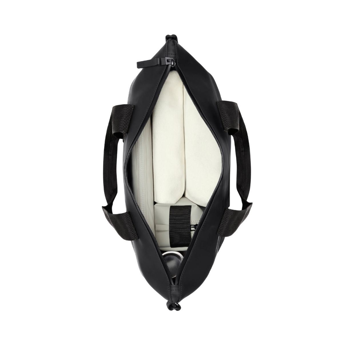 Mini sac fourre-tout Rains W3 — Noir 