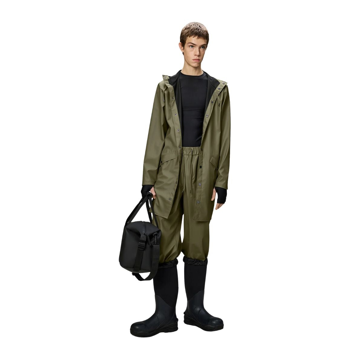Veste Rains A-Line W W3 — Noir