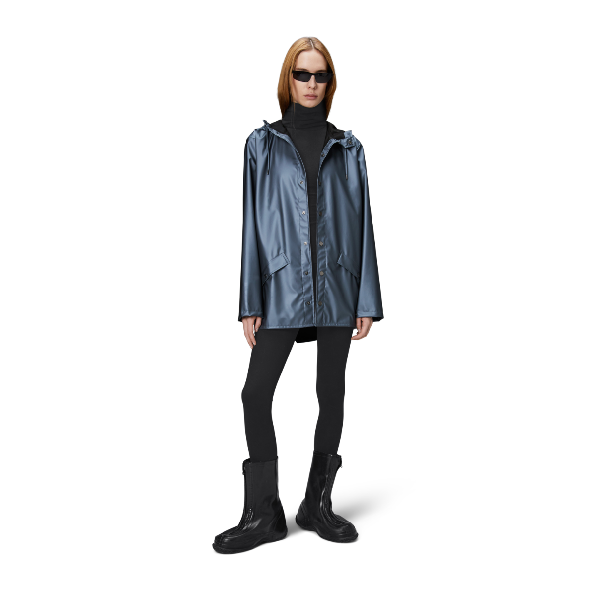 Rains W3 Rain Jacket — Bay - Public Mercantile
