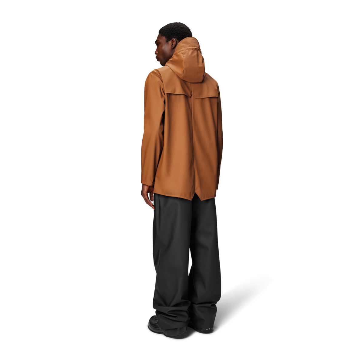 Rains W3 Rain Jacket — Rust - Public Mercantile