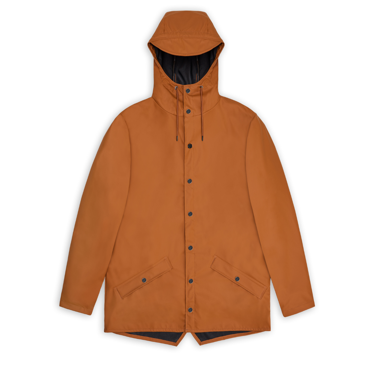 Rains W3 Rain Jacket — Rust - Public Mercantile