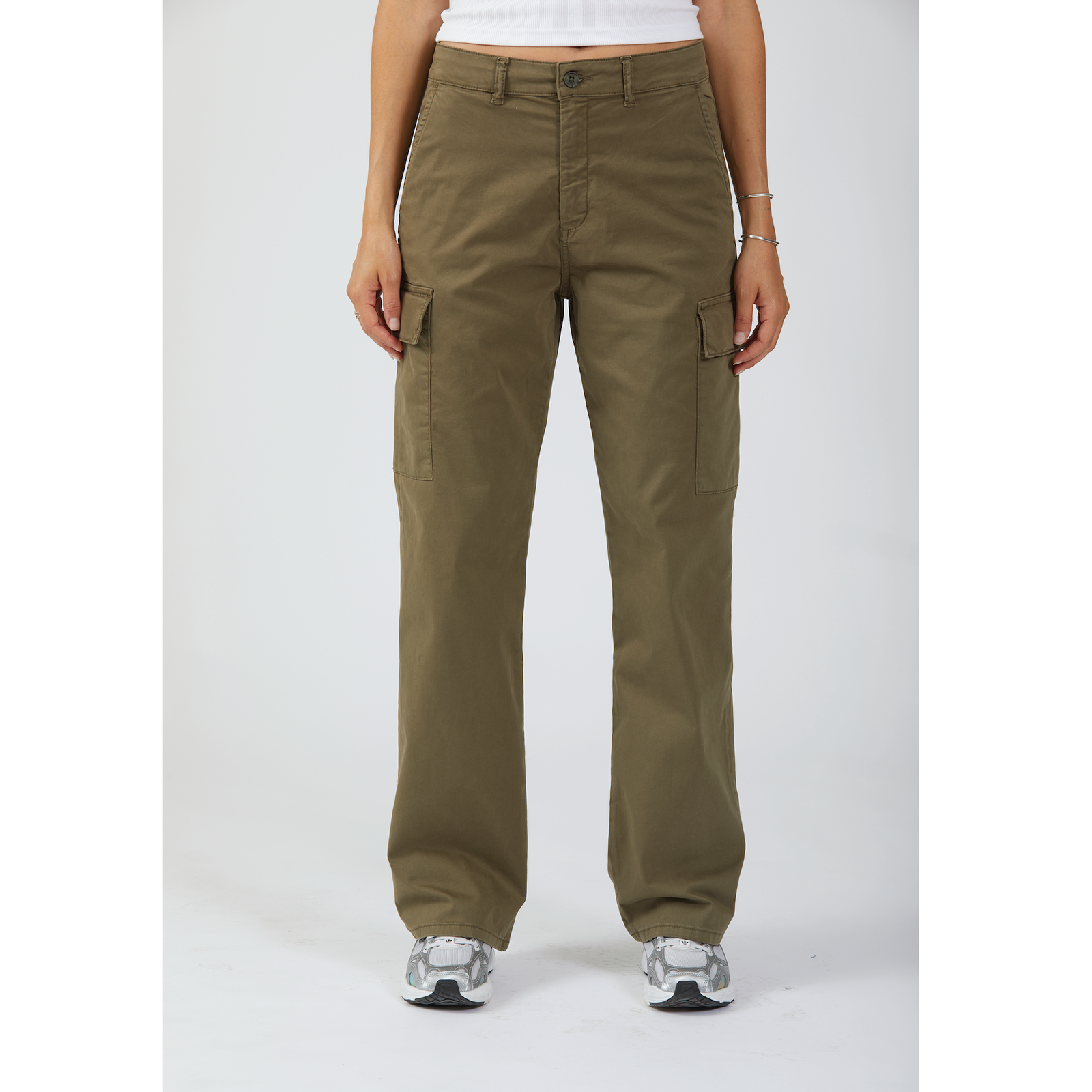 Reiko Battle2 Cargo Jeans — Army - Public Mercantile