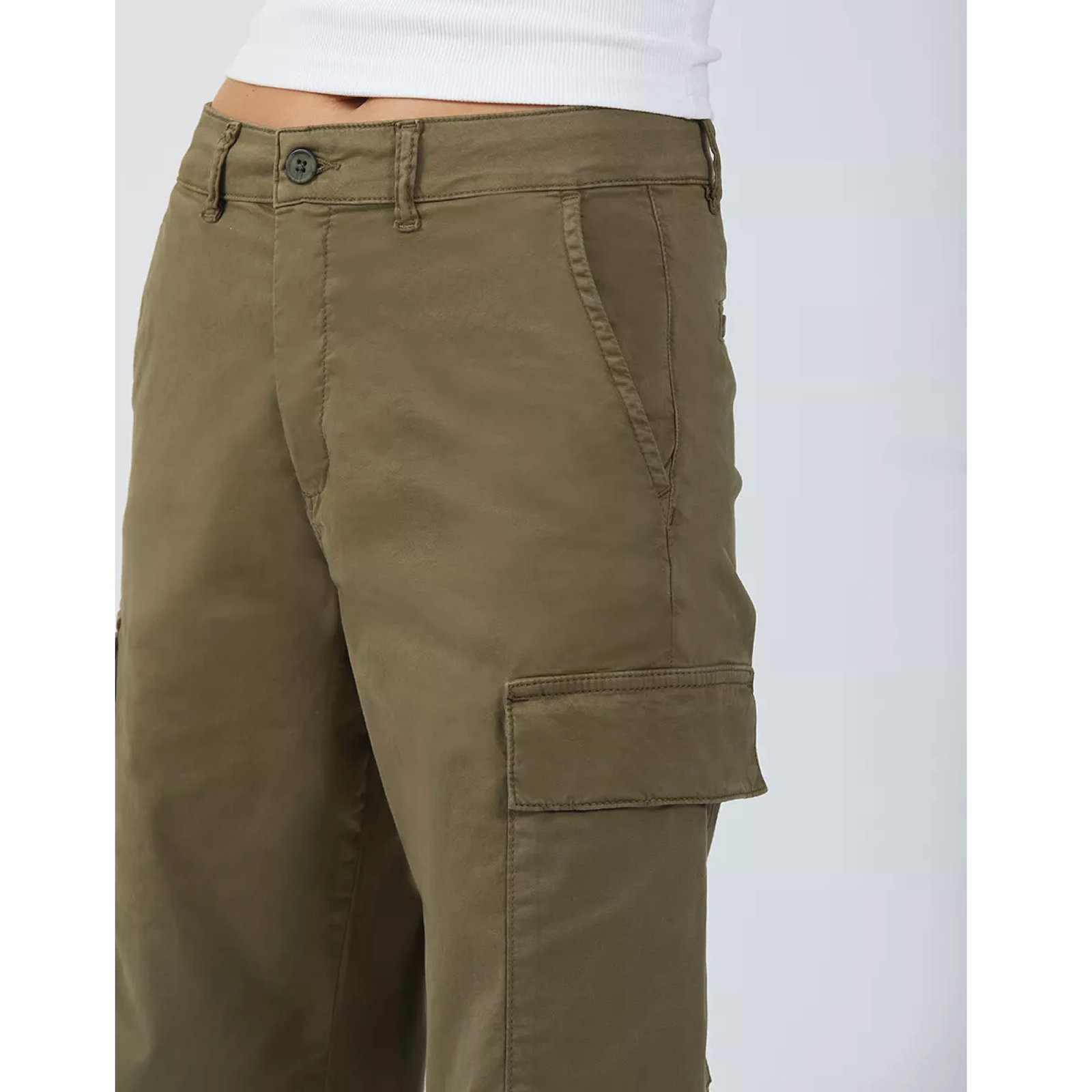 Reiko Battle2 Cargo Jeans — Army - Public Mercantile