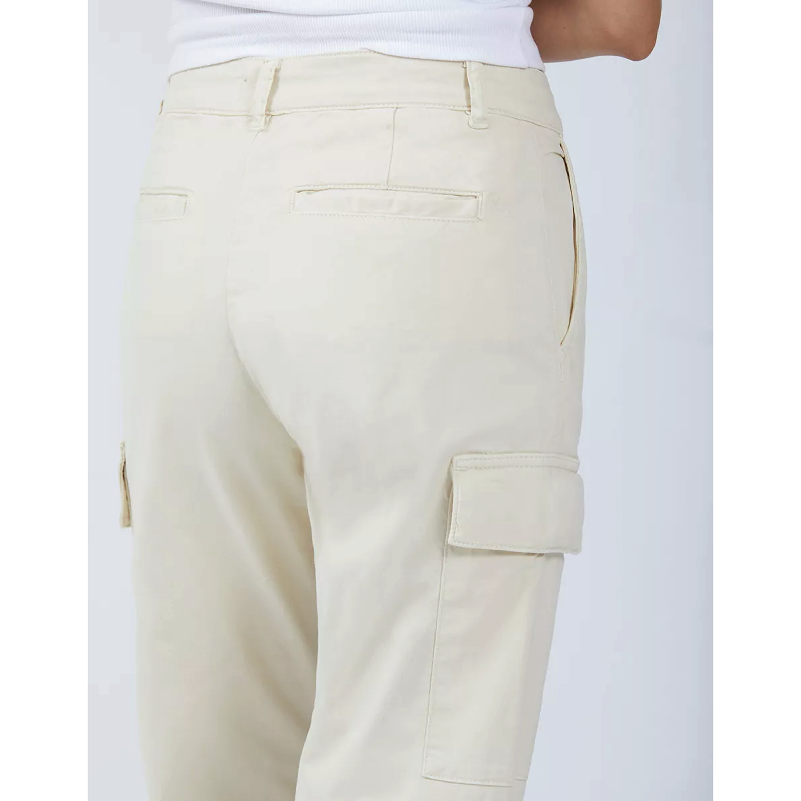 Reiko Battle2 Cargo Jeans — Milkshake - Public Mercantile