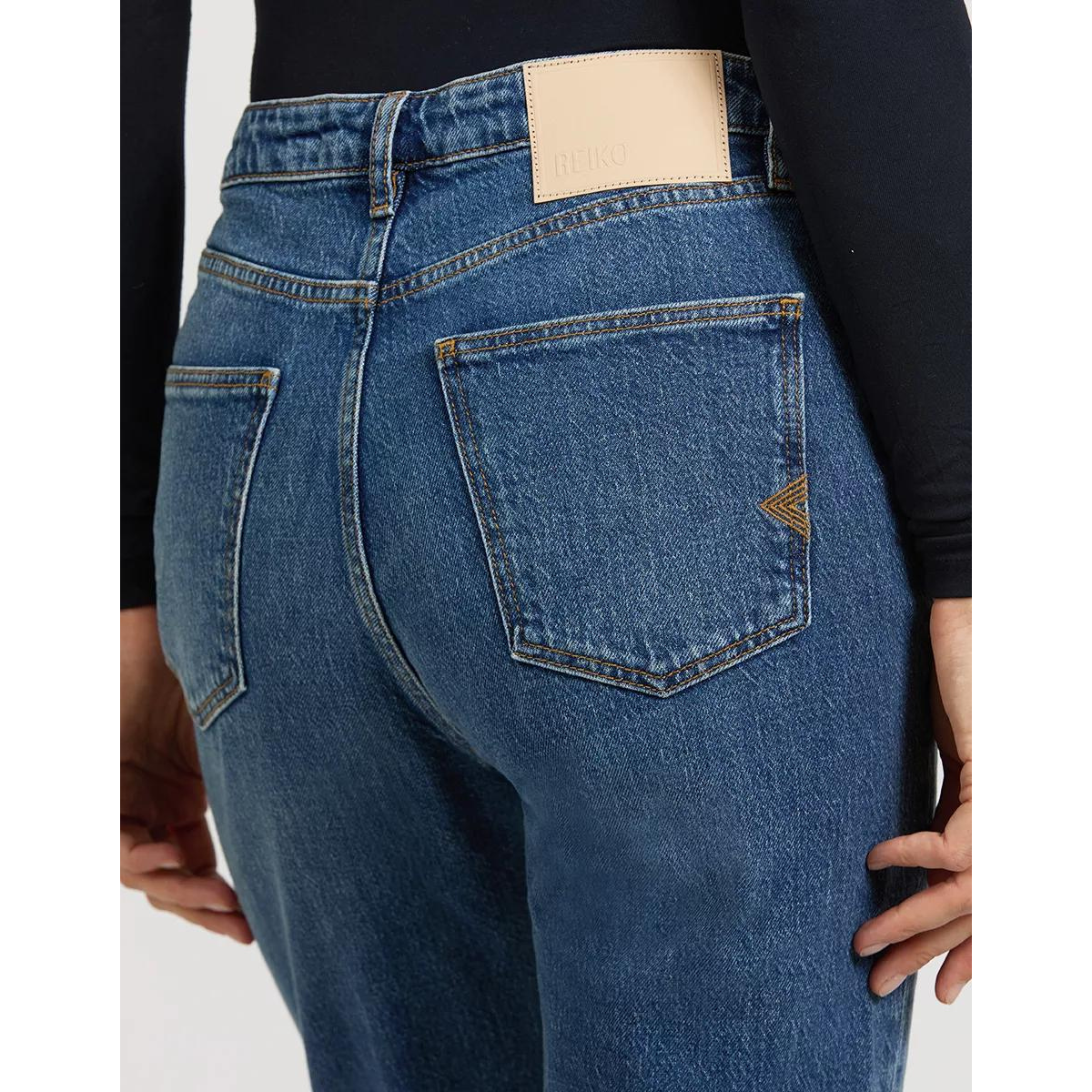 Reiko Milo Straight Jeans — Denim V-278 - Public Mercantile