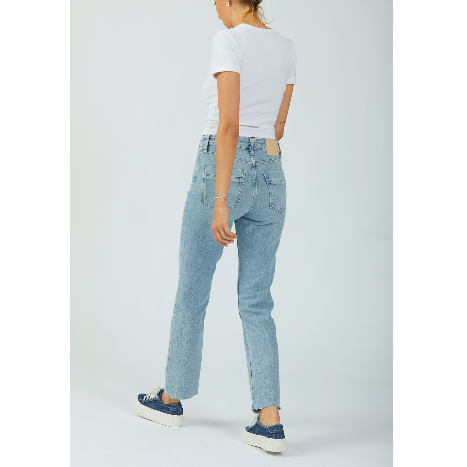 Reiko Miloevo Straight Jeans — Denim 458 - Public Mercantile