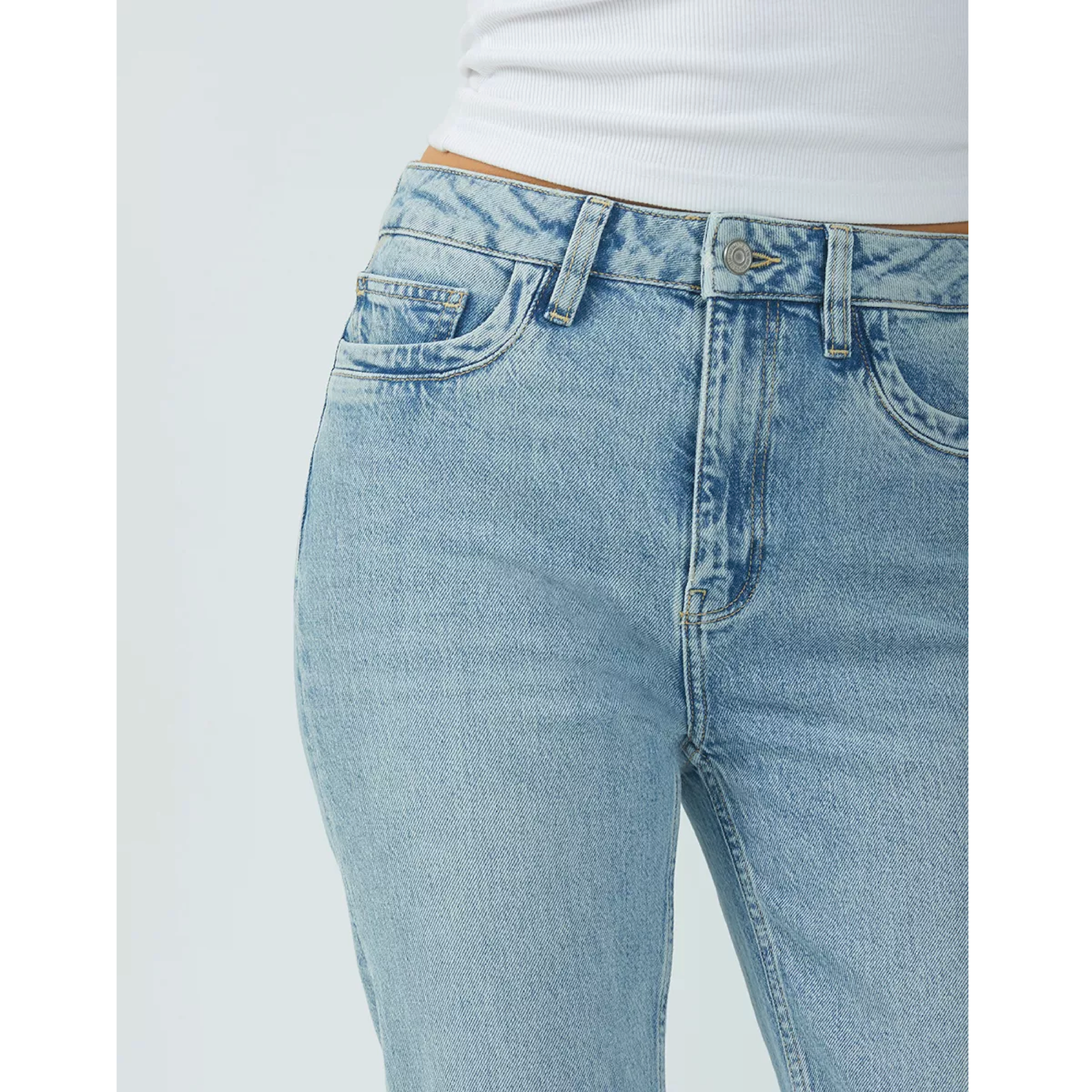 Reiko Miloevo Straight Jeans — Denim 458 - Public Mercantile