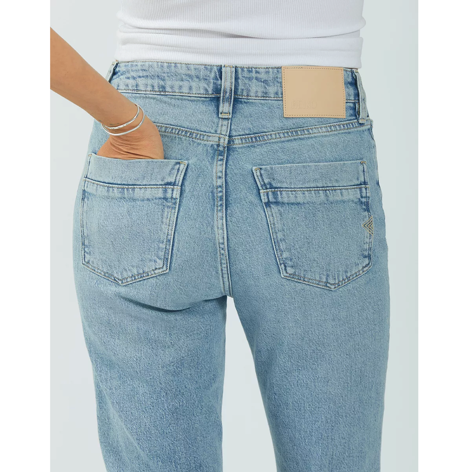 Reiko Miloevo Straight Jeans — Denim 458 - Public Mercantile