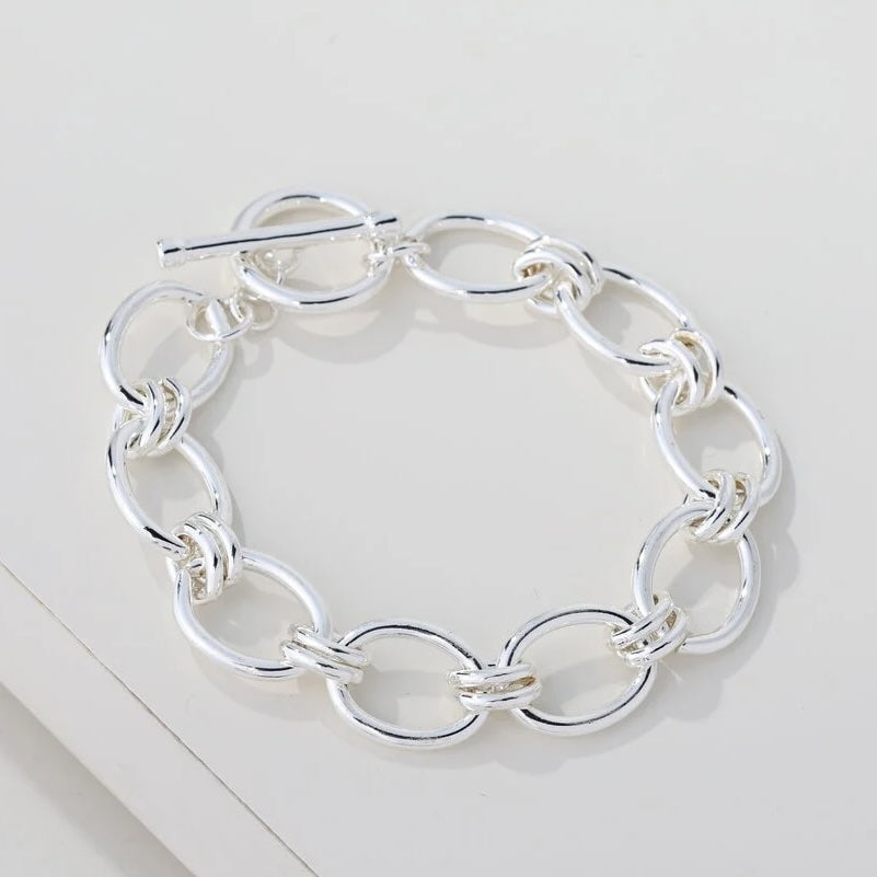 Riley Bracelet — Silver - Public Mercantile