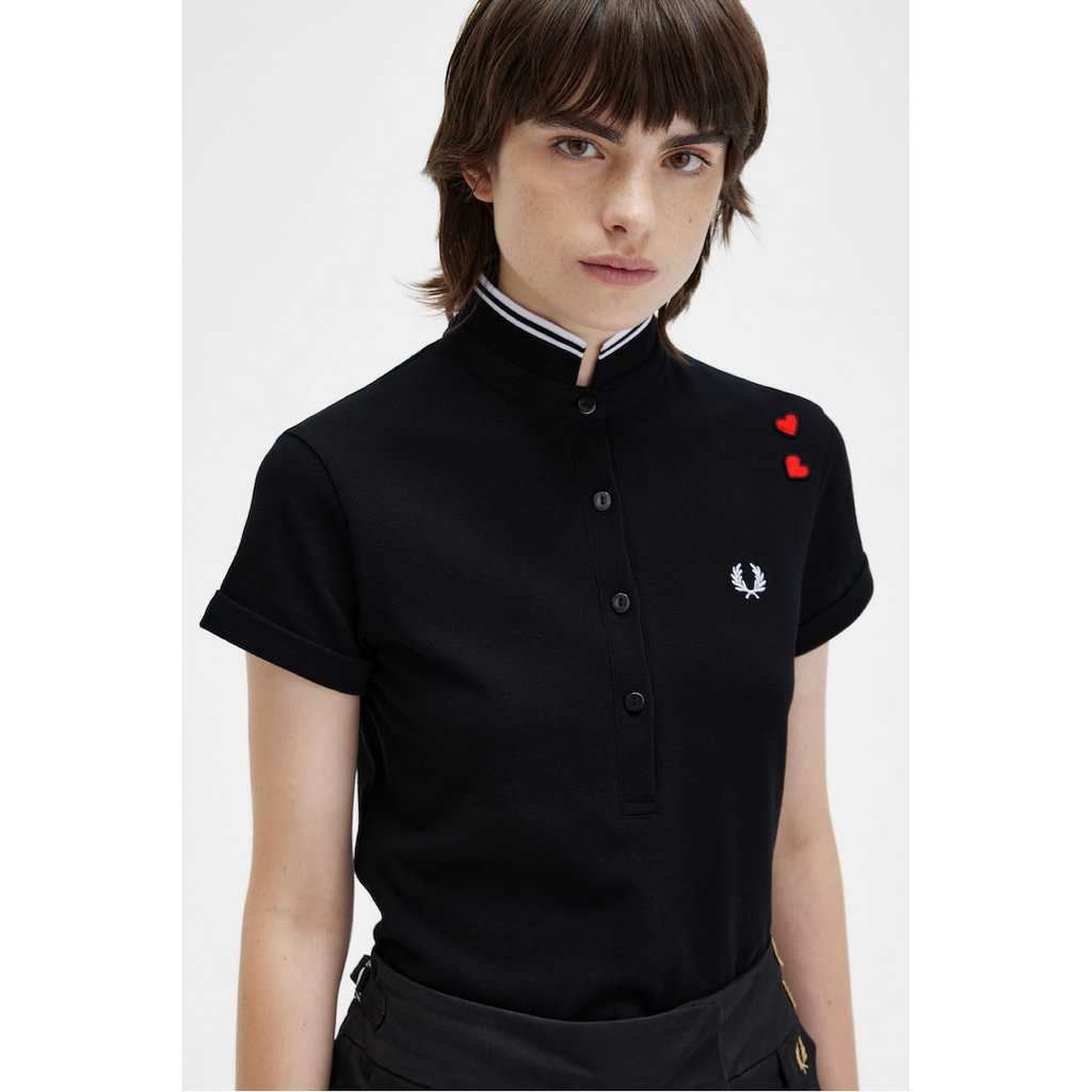 Fred Perry Amy Winehouse Shirt — Black