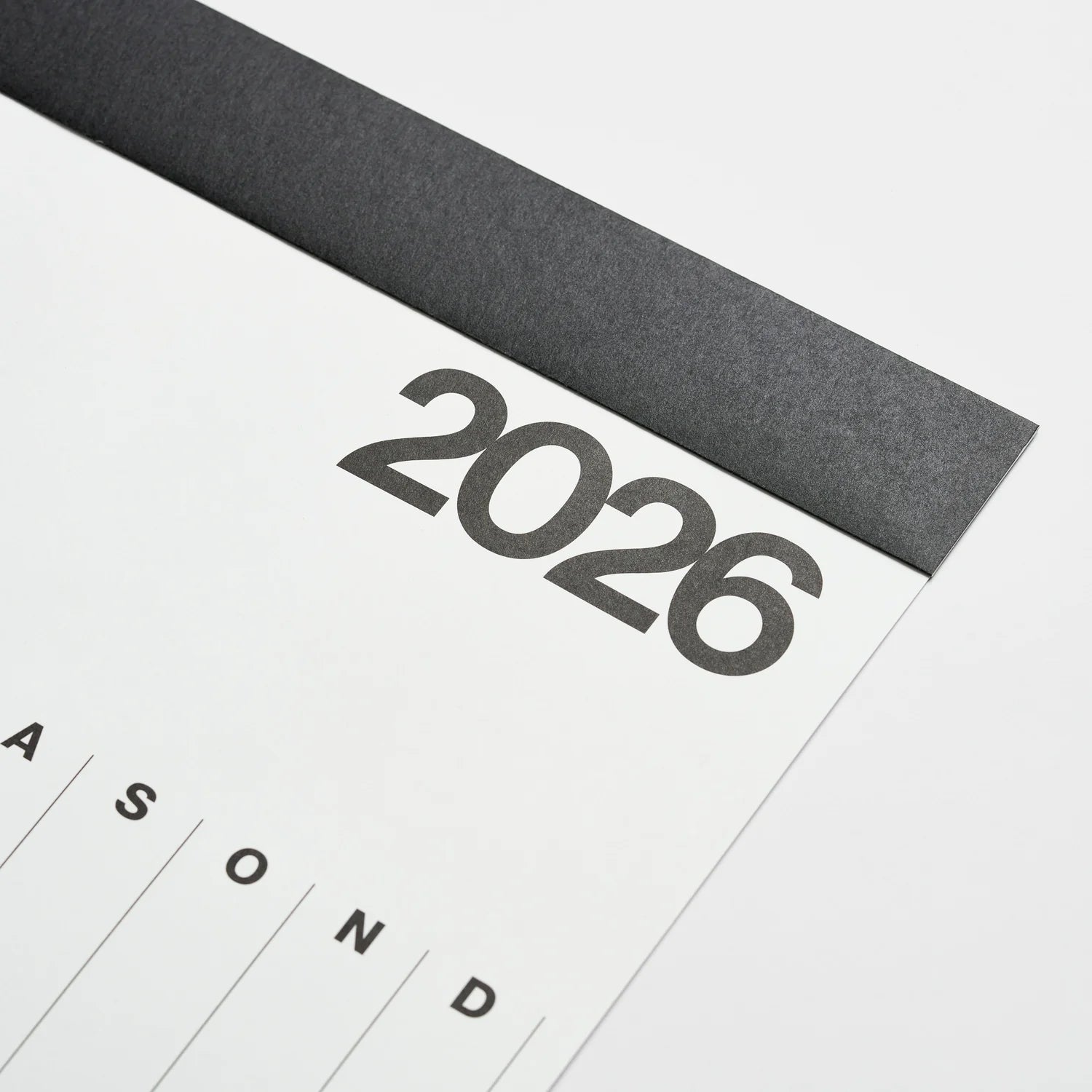Stendig V 2026 Calendar — White