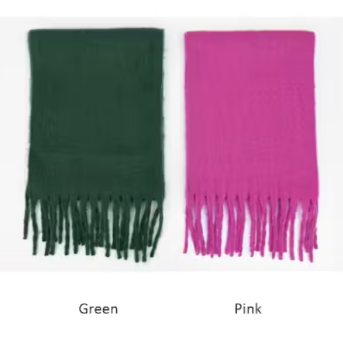 Thick Fringe Scarf - Public Mercantile