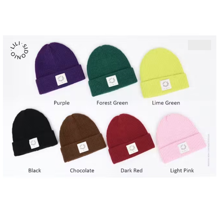 Knit Ribbed Toque — Assorted Colours - Public Mercantile