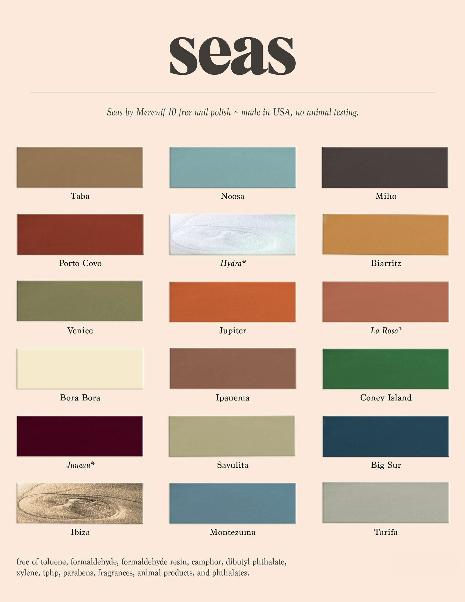 Seas by Merewif Nail Polish - Public Mercantile