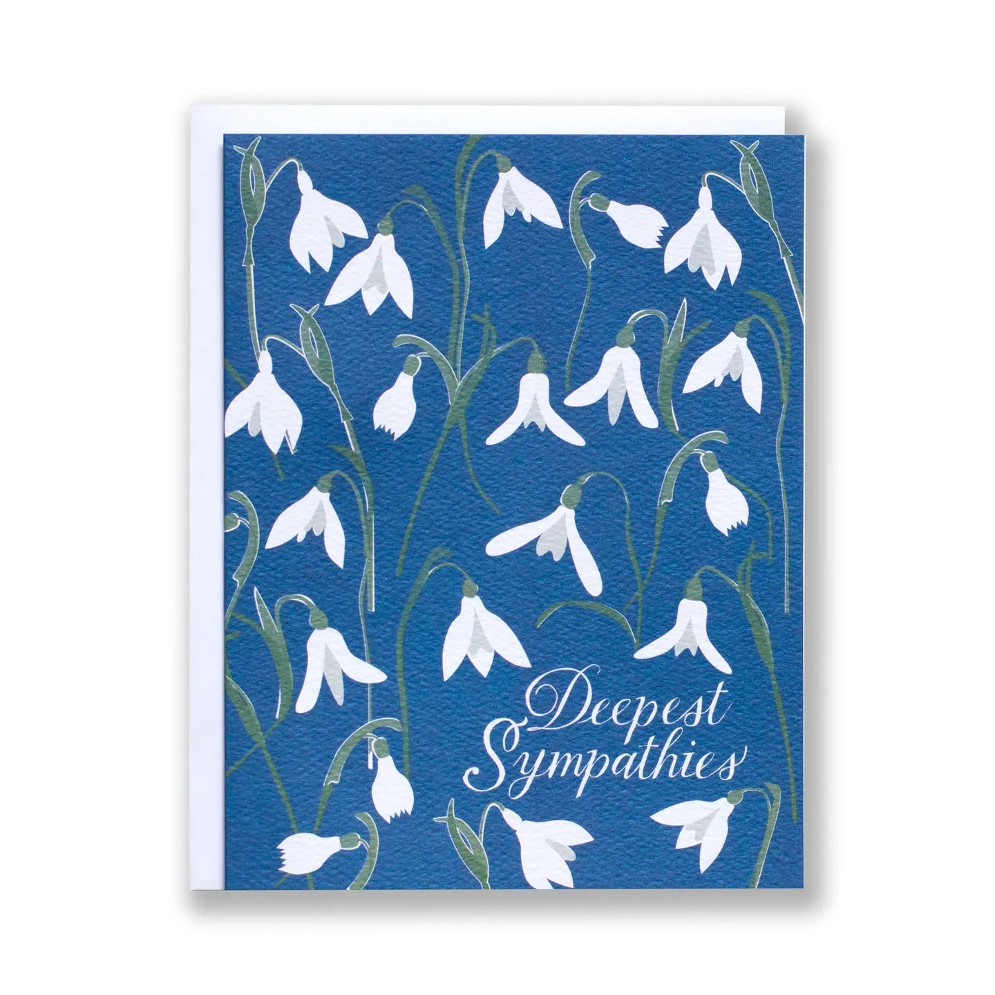 Snowdrop Sympathy Card - Public Mercantile