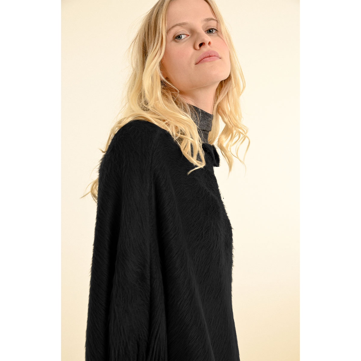 Soft Fringed Poncho - Public Mercantile