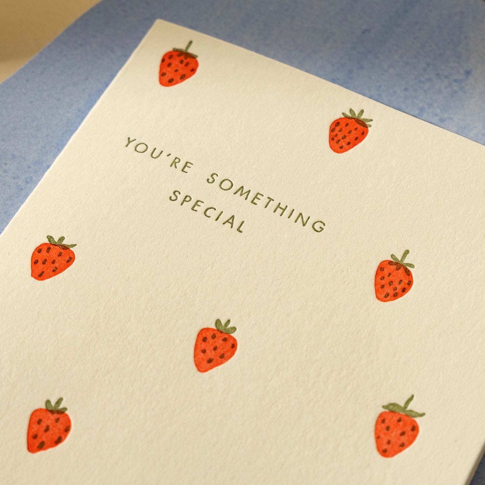 Something Special Letterpress Card - Public Mercantile