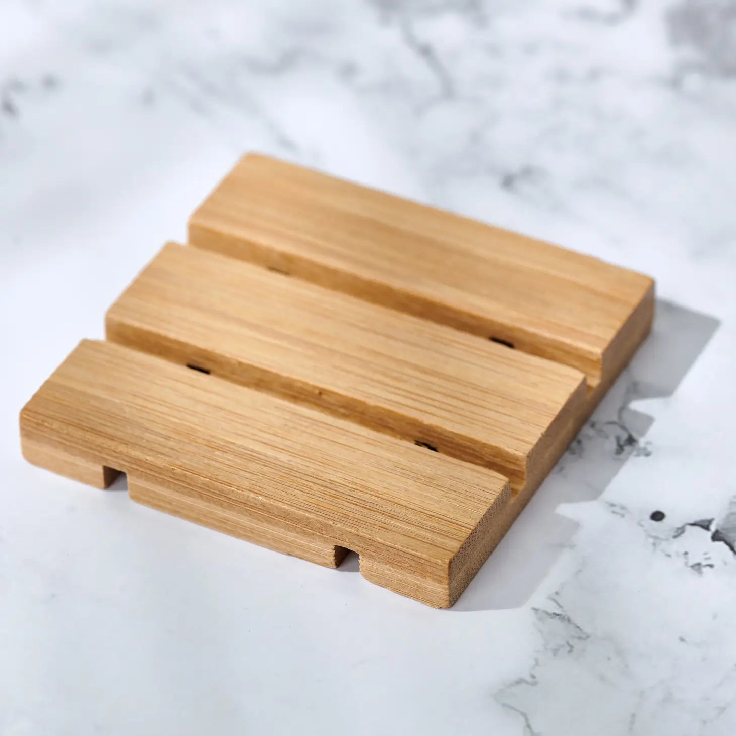 Square Bamboo Soap Holder - Public Mercantile