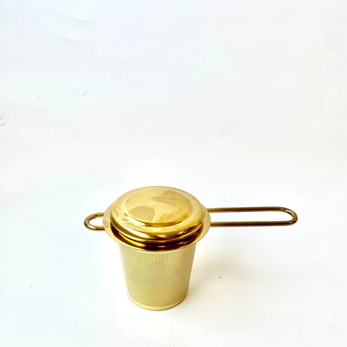 Strainer Tea Infuser - Gold - Public Mercantile