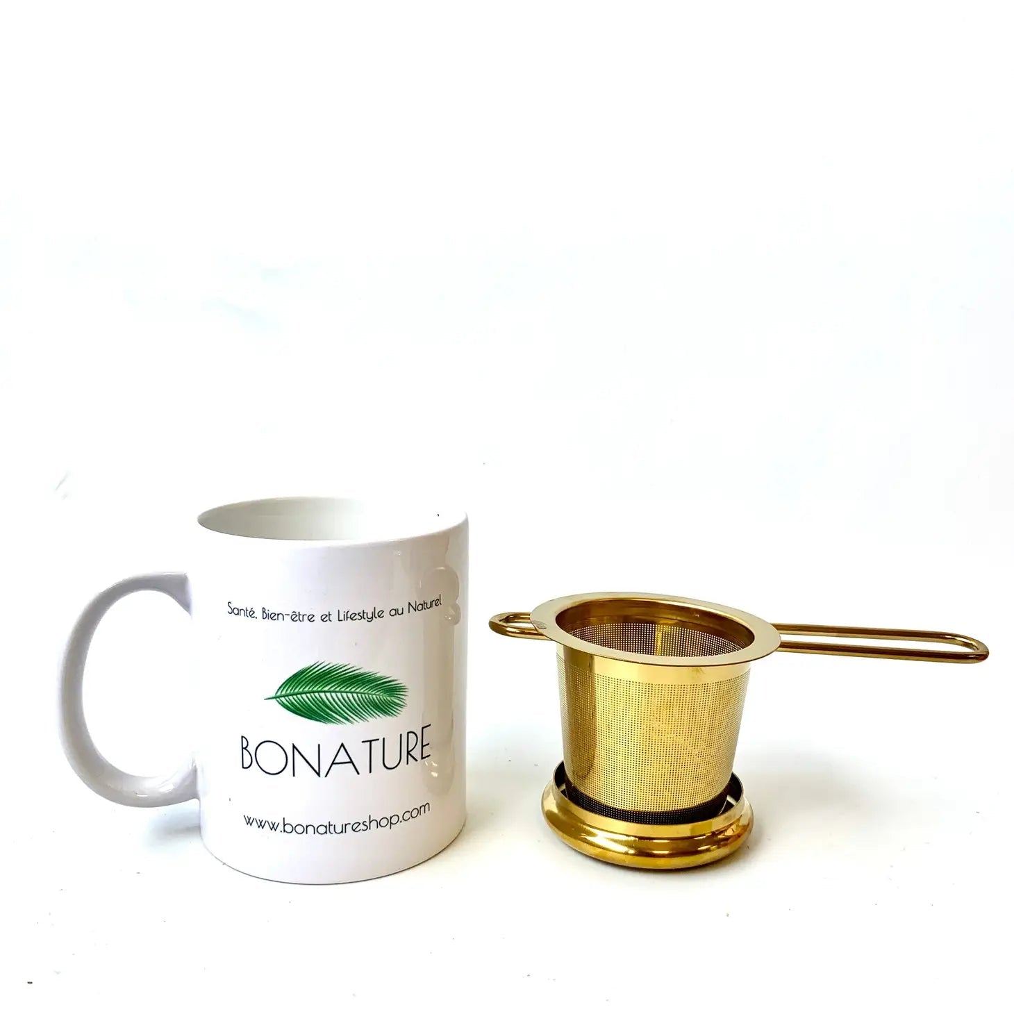 Strainer Tea Infuser - Gold - Public Mercantile