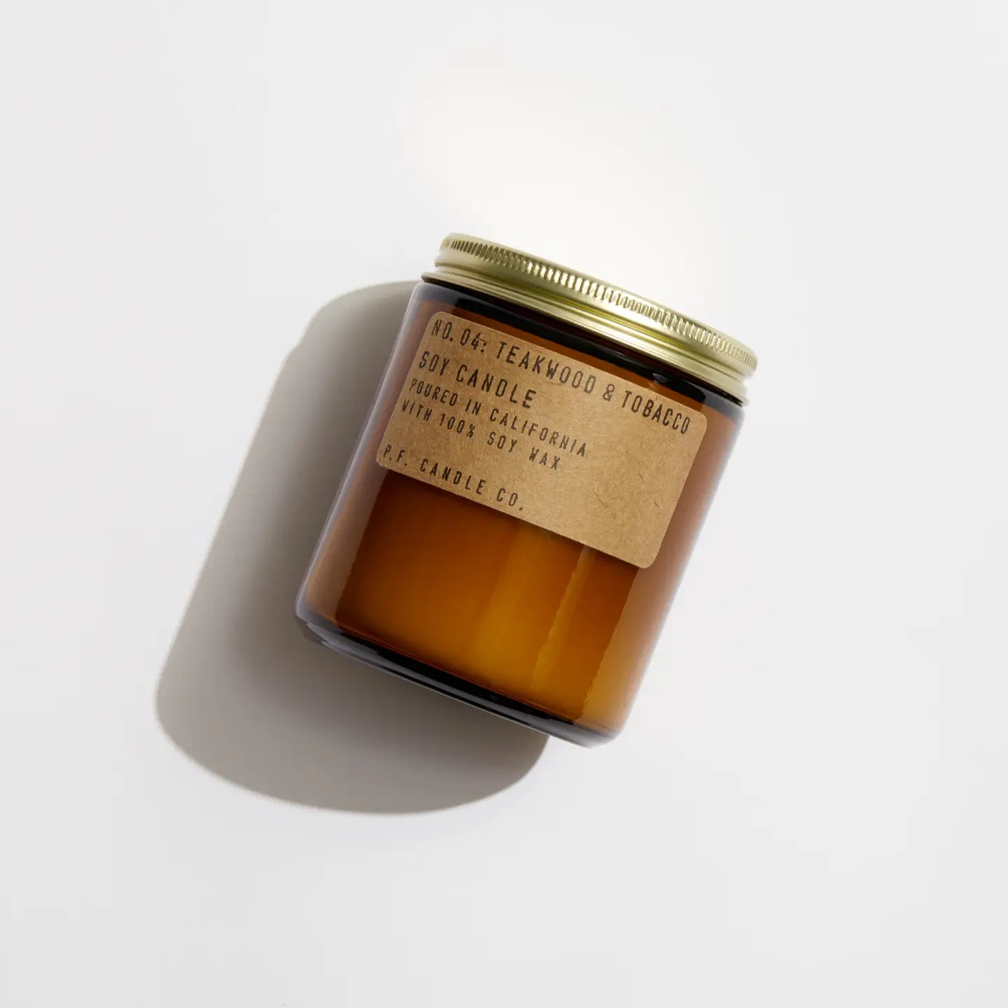 Teakwood & Tobacco Candle — P.F. Candle - Public Mercantile