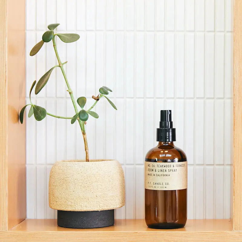 Teakwood & Tobacco Room & Linen Spray — P.F. Candle - Public Mercantile