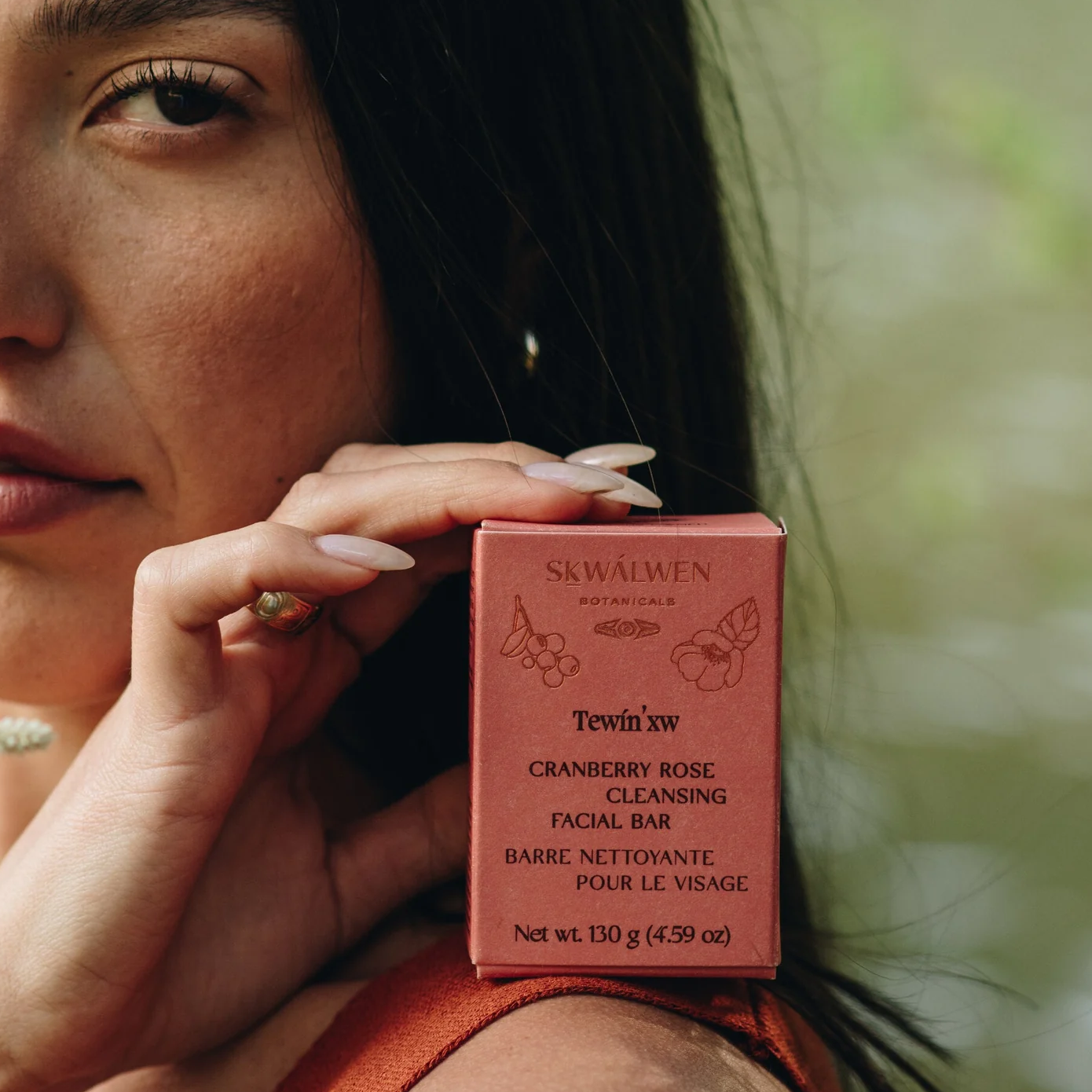 Tewin’xw Cranberry Rose Gentle Cleansing Bar — Skwálwen Botanicals - Public Mercantile