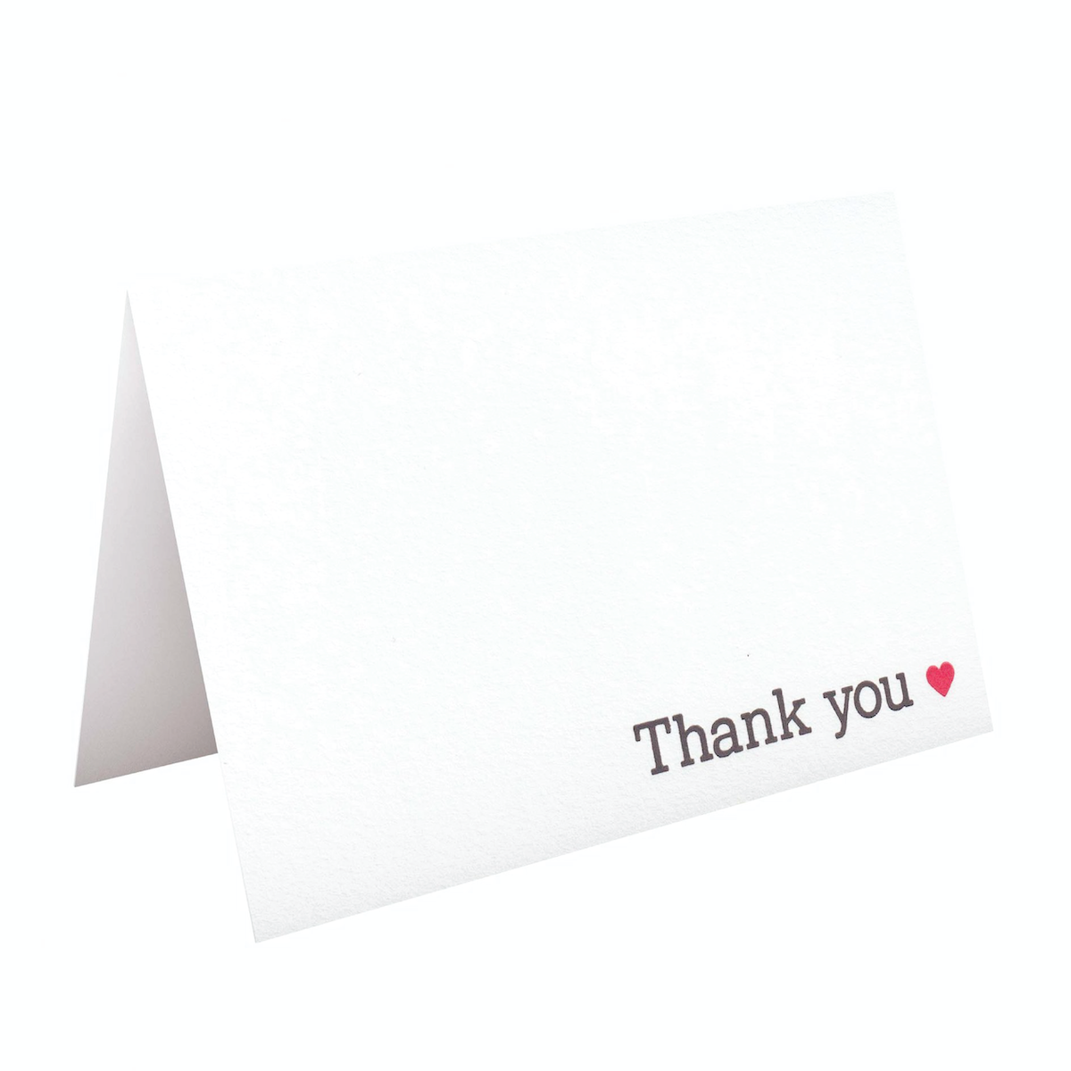 Thank You Heart Card - Public Mercantile