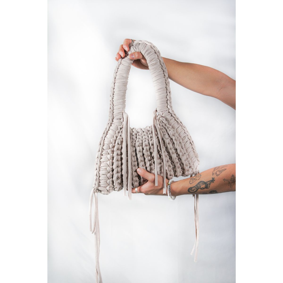 The Dusk Shoulder Bag by Loosends — Oat