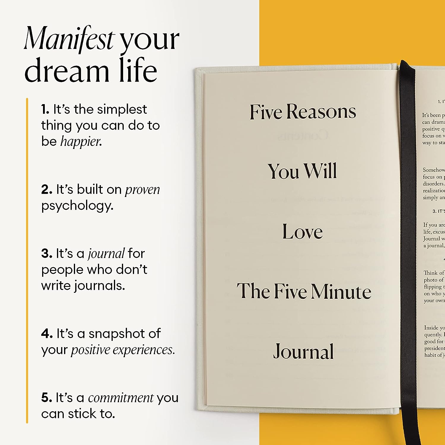 The Five Minute Journal - Public Mercantile