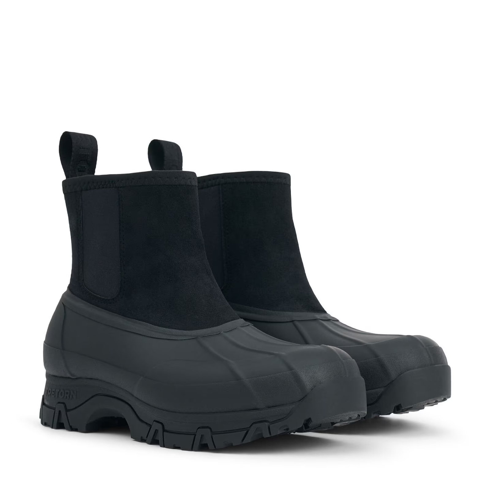 Tretorn Ahus Hybrid Rain Boot — Jet Black - Public Mercantile