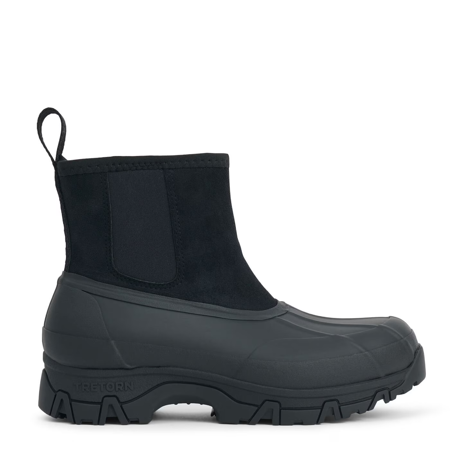 Tretorn Ahus Hybrid Rain Boot — Jet Black - Public Mercantile