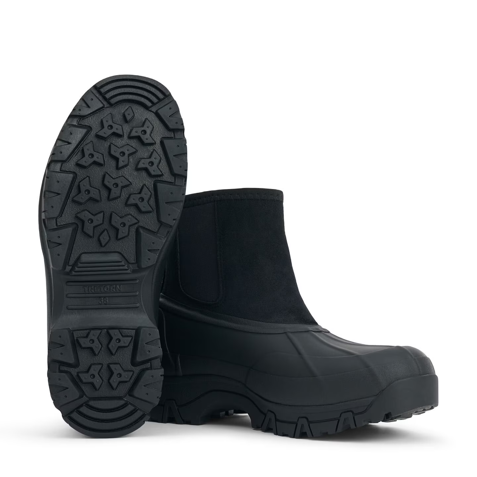 Tretorn Ahus Hybrid Rain Boot — Jet Black - Public Mercantile