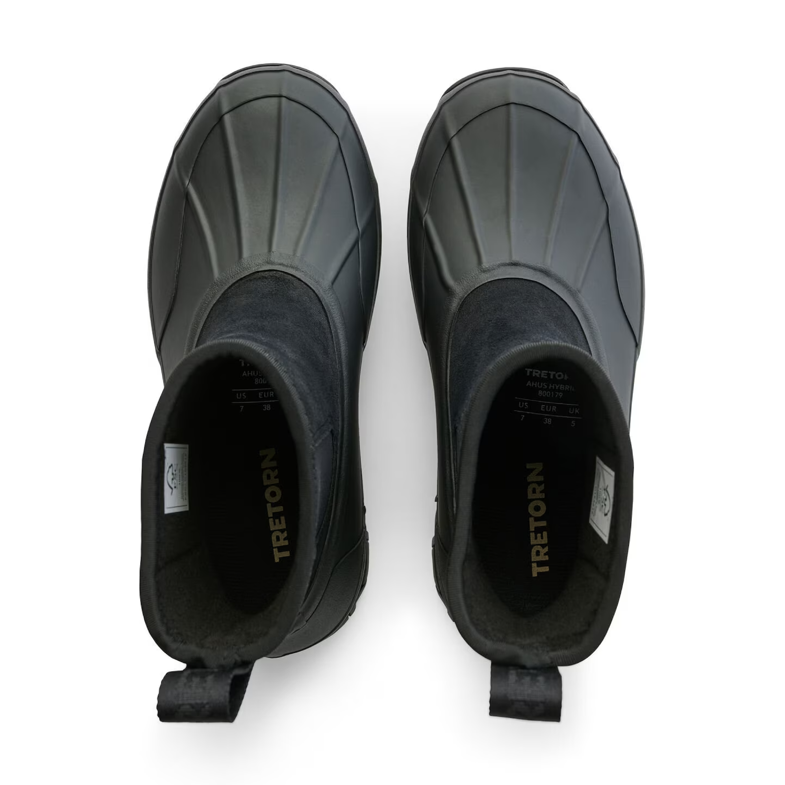 Tretorn Ahus Hybrid Rain Boot — Jet Black - Public Mercantile
